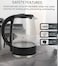 Elegant 1.7L Glass Electric Kettle &ndash; Fast Boil, 360&deg; Swivel Base, Blue LED Light, Auto Shut-Off &amp; Boil-Dry Protection