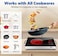 Vantix Single Digital Infrared Cooker &ndash; Electric Ceramic Cooktop with Digital Control, Tempered Glass Single Infrared Burner Hot Plate, Portable Induction Cooker for Even Heating