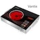 Vantix Single Digital Infrared Cooker &ndash; Electric Ceramic Cooktop with Digital Control, Tempered Glass Single Infrared Burner Hot Plate, Portable Induction Cooker for Even Heating