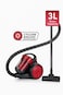 Cyclone Bagless Vacuum Cleaner – 3L Large Dust Capacity, Powerful Suction, Automatic Cord Rewind, 5m Power Cord, Metal Extension Tube – Lightweight & Compact Home Vacuum