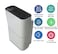 Air Purifier for Large Rooms up to 48m&sup2; &ndash; HEPA Filter with 3-Stage Filtration, Negative Ion Generator, 4 Fan Speeds, LED Display &amp; Child Lock -Smoke, Allergens &amp; Pet Dander