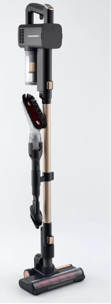 Rechargeable Cordless Vacuum Cleaner 350W &ndash; Stick Vacuum with LED Floor Brush, 29.6V Lithium Battery, Wall Mount, Lightweight Handheld Vacuum for Home &amp; Car Cleaning