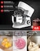 Stand Mixer 1000W, 4.5L Stainless Steel Bowl &ndash; 6 Speed Food Mixer with Dough Hook, Whisk &amp; Beater, Kitchen Mixer for Baking, Cakes, Bread &amp; Cookies