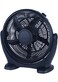 14 Inch Box Fan &ndash; 3 Speed Settings, 180&deg; Adjustable Tilt Head, Quiet Operation, Kids Safe Protective Grill, 50W Powerful Cooling Fan for Home, Office &amp; Travel