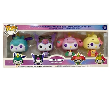 Hello Kitty &amp; Friends Collectible Set of 5 &ndash; Includes Hello Kitty, Kuromi, My Melody, and Pochacco Figures   Cute Anime Cartoon Toys for Kids &amp; Collectors