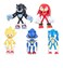 Sonic the Hedgehog 2 Character Figure Set &ndash; 6 Collectible Action Figures   Sonic, Tails, Knuckles &amp; More Kids Toys and Collector Set