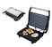 2 Slice Contact Grill &amp; Panini Press &ndash; Non-Stick Stainless Steel Sandwich Maker with Cool-Touch Handles, Indicator Lights &amp; Overheat Protection for Paninis, Wraps &amp; Breakfast Snacks