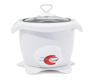 Mini Rice Cooker 1.0L &ndash; Compact Electric Rice Cooker with Non-Stick Inner Pot, Auto Cook &amp; Keep Warm, Easy to Clean, 400W Portable Rice Maker