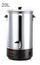 Electric Water Boiler 20L Stainless Steel &ndash; Large Hot Water Dispenser with Double-Layer Insulation, Temperature Control &amp; Safety Features for Tea, Coffee &amp; Office Use