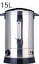15L Electric Water Boiler &ndash; Stainless Steel Hot Water Dispenser with Double-Layer Insulation, Automatic Thermostat &amp; Safety Protection &ndash;Tea, Coffee, Office
