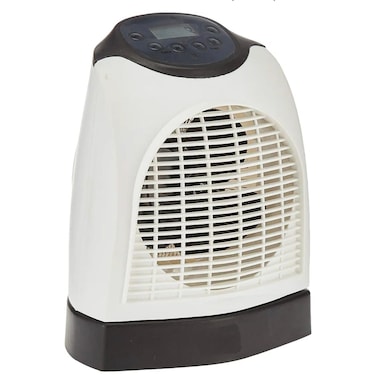 Room Heater with Thermostat &amp; Remote 2000W &ndash; Dual Power Settings (1000W/2000W), Cool/Warm/Hot Modes, LED Display, Timer, Oscillating Electric Heater with Overheat Protection