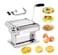 Pasta Maker Machine – Kneads Dough & Shapes Fresh Pasta   Compact Countertop Design, Long Kneading Tube for Perfect Texture   Homemade Noodles & Spaghetti Maker