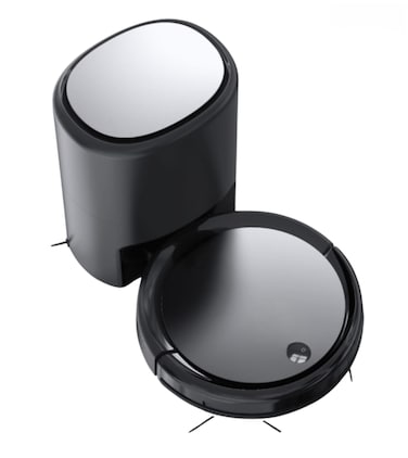 Veltric IQ Robot Vacuum Cleaner with Base&ndash; Intelligent Navigation for Hard Floors &amp; Carpets   Automatic Charging Base   Smart Floor Cleaning Robot