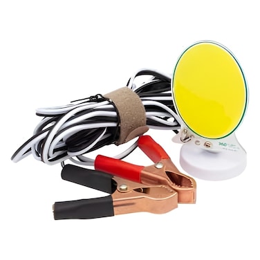 Vantix 13W Outdoor Camping LED Light – 1267 Lumens Bright Lamp with 4M Cable & Battery Clip   Portable Emergency Work Light for Camping, Hiking, Fishing, Car Repair, and Outdoor