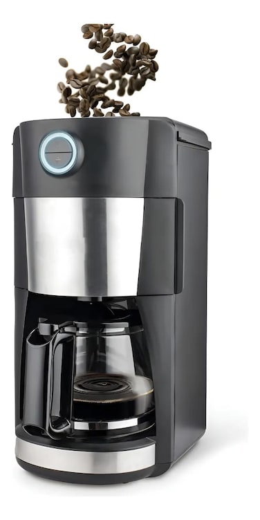 Vantix Drip Coffee Machine 12 Cup Grind &amp; Brew&ndash; Automatic Coffee Maker with Built-in Conical Burr Grinder, Programmable Timer &amp; Keep Warm Function