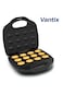 Vantix Electric  Nutty Maker   Electric Nut Cake Maker 12 piece  750W Automatic Temperature Control   Non-Stick Coating   Cool Touch Body   Easy Cleaning   Home Snack & Dessert Maker