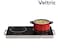 Veltric Double Infrared Cooker 3500W with Digital LED Display High Power Dual Burner Cooktop 4 Hour Timer Facility with Ceramic Heating Element, Touch &amp; Knob Control