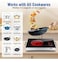 Digital Infrared Cooker &ndash; Electric Ceramic Cooktop with Digital Control, Tempered Glass Single Infrared Burner Hot Plate, Portable Induction Cooker for Even Heating
