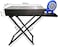 Large Foldable Charcoal BBQ Grill with Blower Fan &amp; X-Shape Stand &ndash; Portable Outdoor Barbecue Grill for Camping, Tailgating &amp; Backyard Cooking, Easy to Assemble &amp; Clean, Black