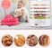 5 Tier Food Dehydrator with Adjustable Temperature 35–70°C – 360° Hot Air Circulation, 7 Drying Levels, Energy-Efficient Design for Drying Meat, Fruits, Vegetables & Herbs, 3.5kg