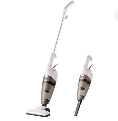 Vacuum Cleaner 2 in 1 Handheld Stick Cleaner 5M Long Cord Lightweight Powerful Suction 0.5L Large Capacity Excellent Central Filtration System for Car Home Kitchen