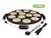 Havenix Electric Crepe Maker 12 Pit 40cm Non-Stick Hot Plate High-Temperature Fast Baking Machine for Mini Pancakes, Snacks & Breakfast Easy to Clean, with Scoop & Shovel Accessories