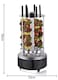 Havenix Electric Vertical BBQ Grill &amp; Kebab Maker &ndash; Stainless Steel Smokeless Broiler Oven with Rotating Skewers, Free-Standing Indoor Grill