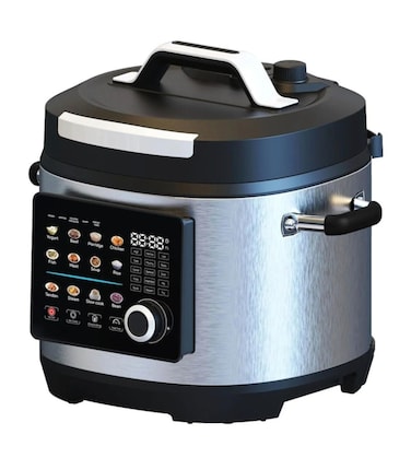 Electric Pressure Cooker 6L &ndash; Digital Touch Screen Multi-Cooker with 24 Preset Programs, Non-Stick Inner Pot, 1000W Stainless Steel Smart Cooker for Fast &amp; Healthy Family Meals