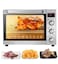 Havenix 68L Electric Oven   2500W Stainless Steel Convection Oven with Rotisserie &amp; Interior Lamp   Adjustable 70&deg;C&ndash;250&deg;C Temperature, 120-Min Timer, 3 Control Knobs   Bake, Grill &amp; Roast