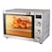 Havenix 68L Electric Oven   2500W Stainless Steel Convection Oven with Rotisserie &amp; Interior Lamp   Adjustable 70&deg;C&ndash;250&deg;C Temperature, 120-Min Timer, 3 Control Knobs   Bake, Grill &amp; Roast
