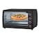 Vantix 63L Electric Oven with Convection and Rotisserie Function   Perfect for Grilling, Toasting, and Roasting   4 Knobs   Accessories: Bake Tray, Wire Rack, Tray Handle