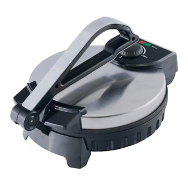 Havenix 10-Inch Roti Maker   Non-Stick Electric Chapati Maker   Stainless Steel Body   Adjustable Temperature   Quick &amp; Easy Roti &amp; Chapati Press