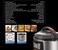 Vantix 9L Electric Pressure Cooker   12-in-1 Cooking Functions   Timer & Safety Cool-Touch Body   Includes Rice Ladle, Measuring Cup & Steamer Plate