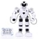 Smart Arras Police Robot Toy &ndash; Walking &amp; Glide Mode   Swinging Hands, Shooting Bullets, Face Light Effects   Interactive Robot Toy for Kids