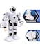 Smart Arras Police Robot Toy &ndash; Walking &amp; Glide Mode   Swinging Hands, Shooting Bullets, Face Light Effects   Interactive Robot Toy for Kids