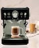 Commercial Espresso Coffee Machine   Premium 20-Bar Pressure   Stainless Steel   2.1L Water Tank   Advanced Milk Frothing   Multiple Shot Options