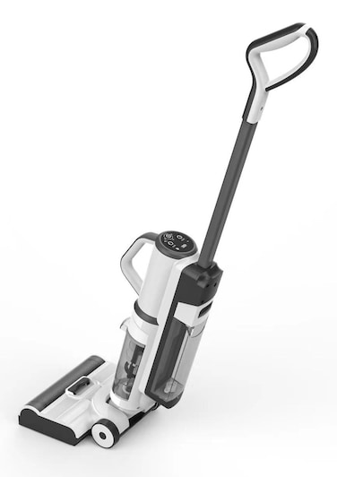 Rechargeable Cordless Wet & Dry Vacuum Mop Combo   Handheld Multi-Floor Cleaner with Water Tank for Wood, Tile & Marble