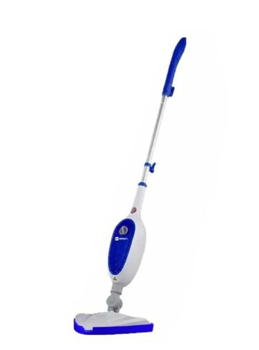 Power Steam Mop   40-Second Fast Heat-Up, Kills 99% Bacteria   Triangular Head for Corners, Lightweight Design &amp; Cleaning Accessories Included