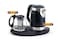 Electric Tea Maker Kettle Set &ndash; 2.2L &amp; 2L Electric Kettle with Tray Base   Perfect for Rooms &amp; Hospitality Use