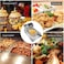 Electric Deep Fryer 4.5L 2000W with Frying Basket, Stainless Steel Countertop Fryer, Adjustable Temperature, Used in Restaurants, Fast Food Restaurants