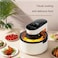Air Fryer 6.5L Large Capacity&ndash; Oil-Less Healthy Cooking, Visible Glass Lid, Non-Stick Basket, Touch Control, Rapid Hot Air Technology