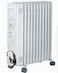 9 Fin Oil Heater Portable Electric Radiator &ndash; Energy Efficient Room Heater with Adjustable Thermostat, 3 Heat Levels, Silent Operation &amp; Overheat Protection for Home or Office