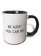 Be Audit You Can Be Printed Mug Black/White