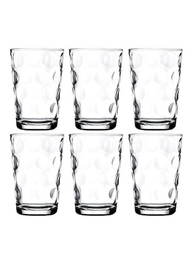 6-Piece Toros Tumbler Set Clear 6x 208ml