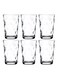 6-Piece Toros Tumbler Set Clear 6x 208ml