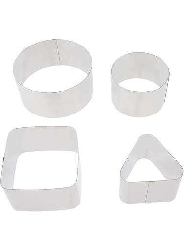 Tescoma Chef Food Shaping Moulds Silver