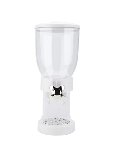 BTER Oatmeal Machine, Cereal Dispenser Clear Plastic Body Durable for Oatmeal for Nuts for Kitchen