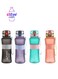 Water Bottle with Skid Free Sleeve Non-Toxic BPA Free - 650ml, Green