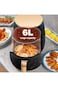 Digital Air Fryer for Healthy Oil-Free Cooking - Multi-Use 2400W One Touch Digital Air Fryer for Dee