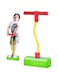 IBAMA Foam Pogo Jumper for Kids, Toddler Training Pogo Sticks with Squeaky Sounds, Bouncy Toy for Boys and Girls, 250 Pound Capacity (green)